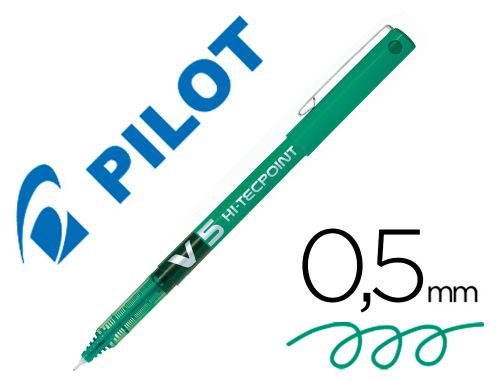 Marcador pilot ponta fina v-5 verde 0.5 mm , Pilot , 15450 , 4902505085710